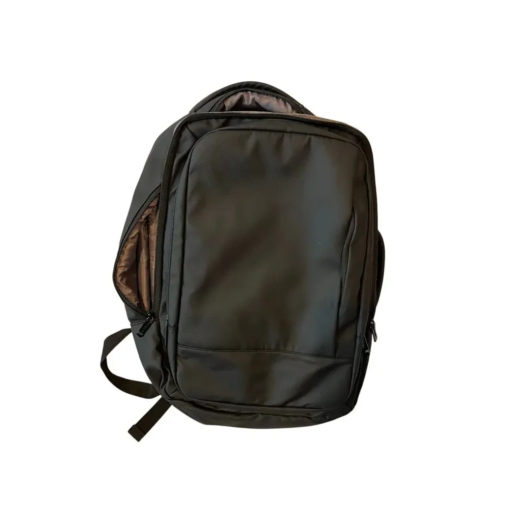 Generic Gray Padded Computer Backpack - Picture 1 of 4